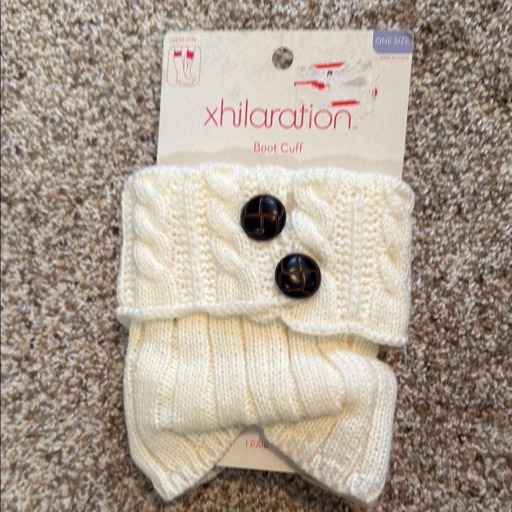 Xhilaration Cream Boot Cuff
